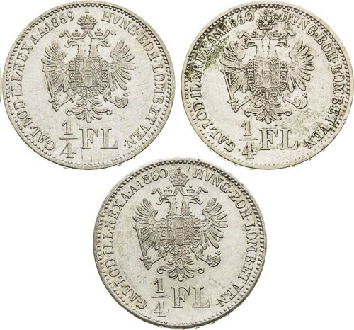 1/4 Gulden (3 pcs) - back