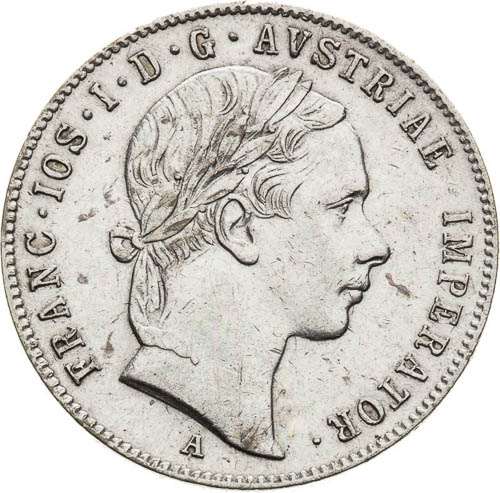 20 Kreutzer 1853 - front