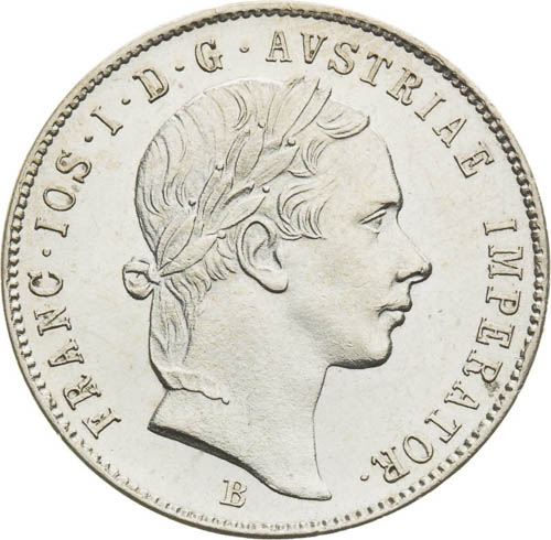 20 Kreutzer 1854 - front