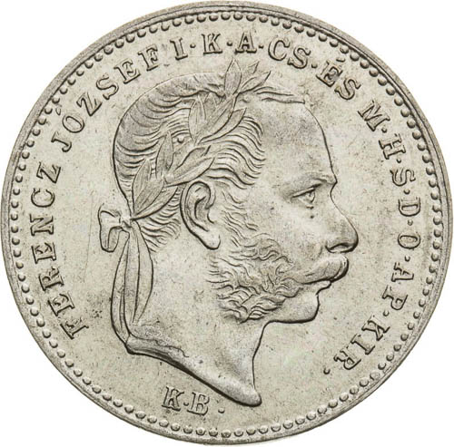 20 Kreutzer 1870 - front