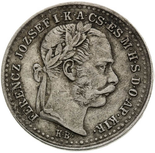 10 Kreutzer 1870 - front