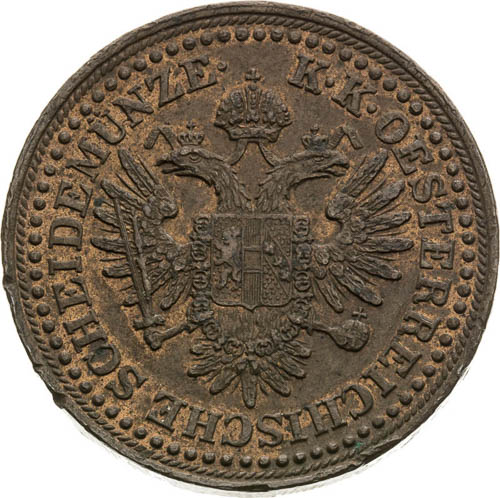 3 Kreutzer 1851 - front