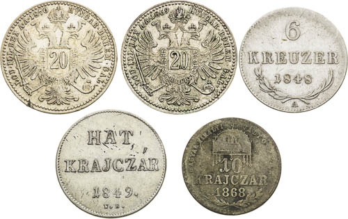 Kreutzer (5 pcs) - front