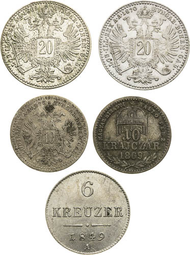 Kreutzer (5 pcs) - front