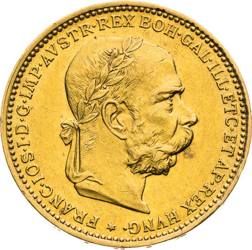 20 Corona 1892 - front