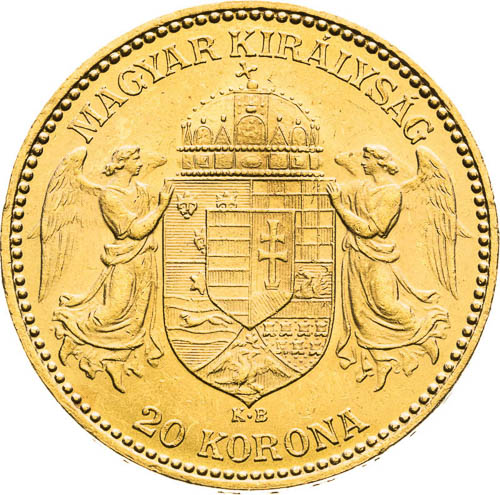 20 Corona 1895 - back