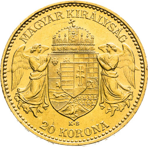 20 Corona 1896 - back