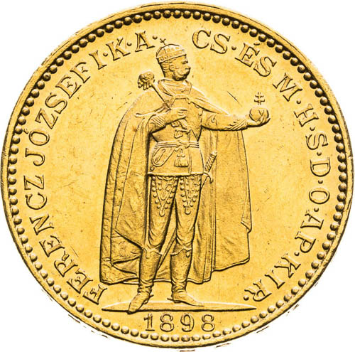 20 Corona 1898 - front