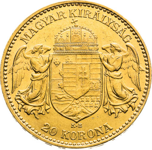 20 Corona 1903 - back