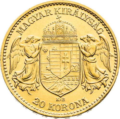 20 Corona 1912 - back