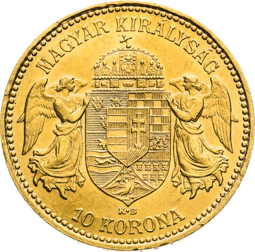 10 Corona 1899 - back