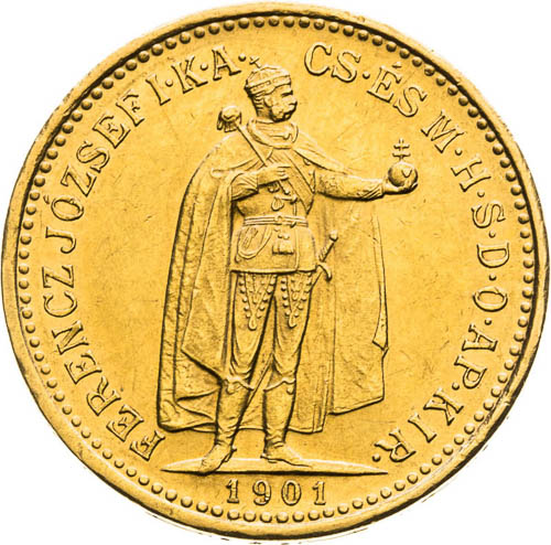 10 Corona 1901 - front