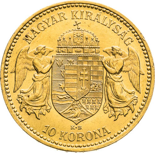 10 Corona 1902 - back