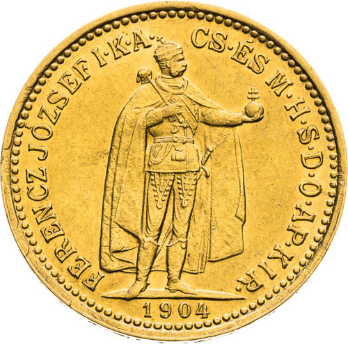 10 Corona 1904 - front