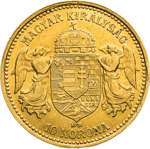 10 Corona 1904 - back