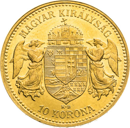 10 Corona 1905 - back
