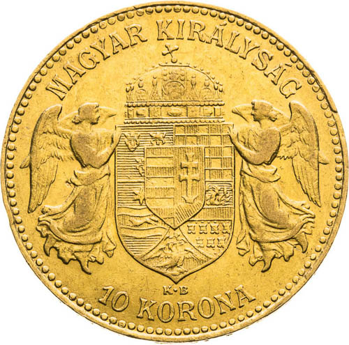 10 Corona 1906 - back