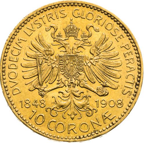 10 Corona 1908 - back