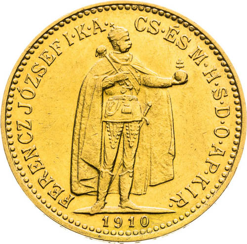 10 Corona 1910 - front