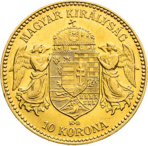 10 Corona 1910 - back
