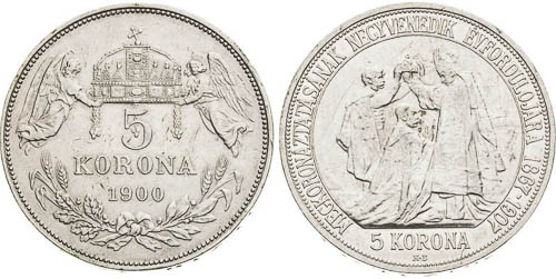 5 Korona (2 ks) - revers