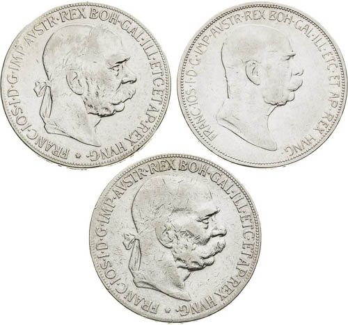 5 Korona (3 ks) - avers