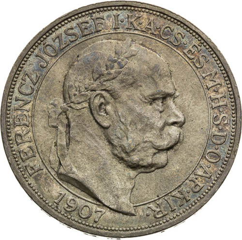 5 Corona 1907 - front