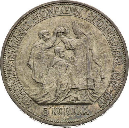 5 Corona 1907 - back