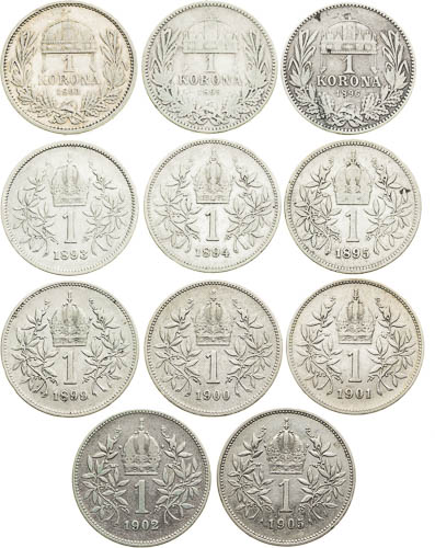 Corona (11 pcs) - front
