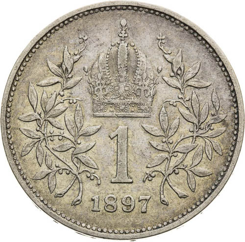Corona 1897 - back