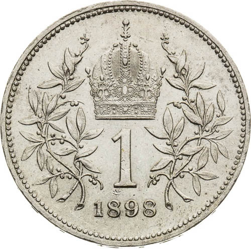 Corona 1898 - back