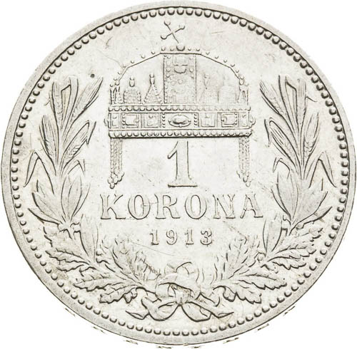 Corona 1913 - back