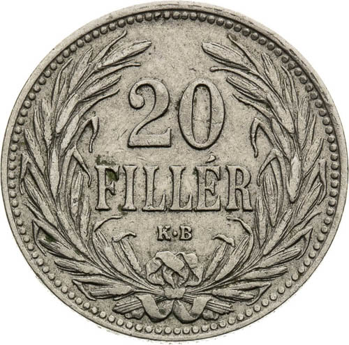 20 Filler 1906 - back