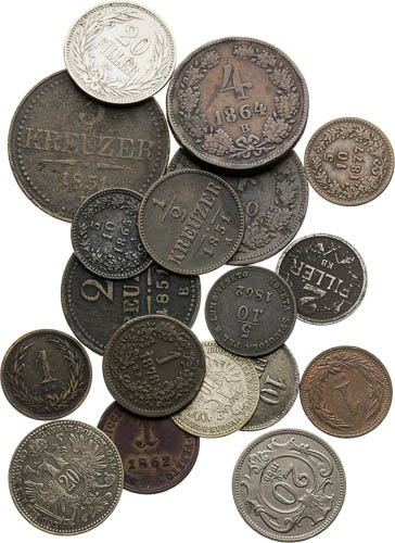 Coins (18 pcs) - front