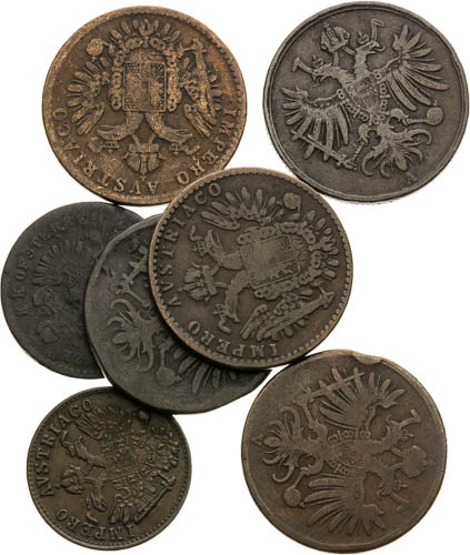 Coins (7 pcs) - front