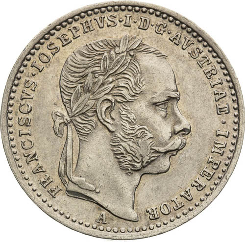 Silver Token 1867 - front