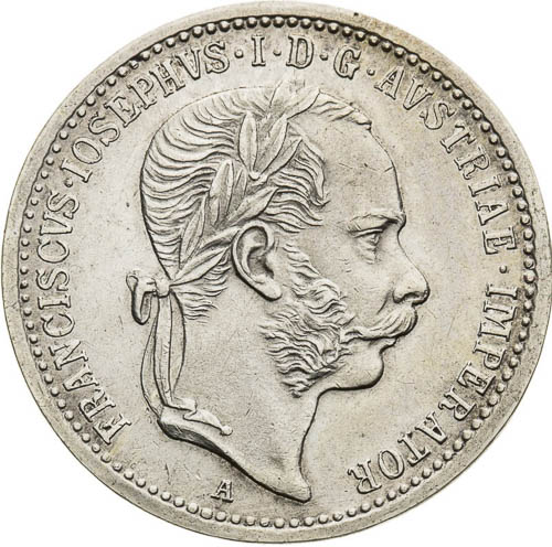 Silver Token 1867 - front