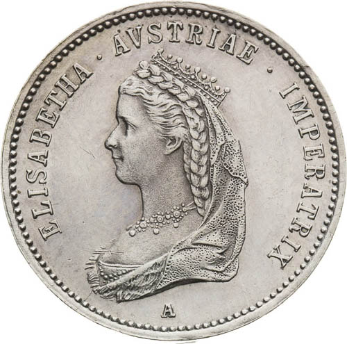 Silver Token 1867 - front