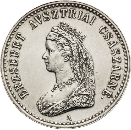 Silver Token 1867 - front