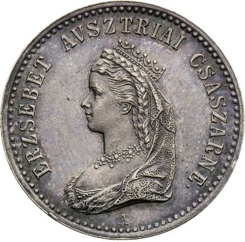 Silver Token 1867 - front