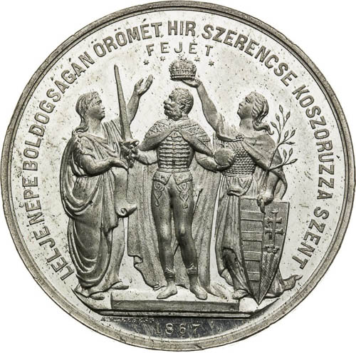 Medal 1867 - front