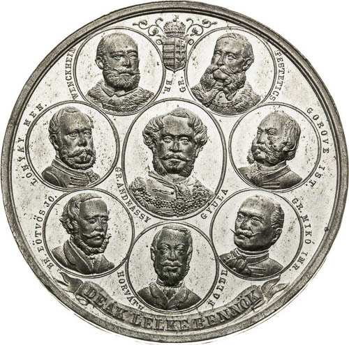 Medal 1867 - back