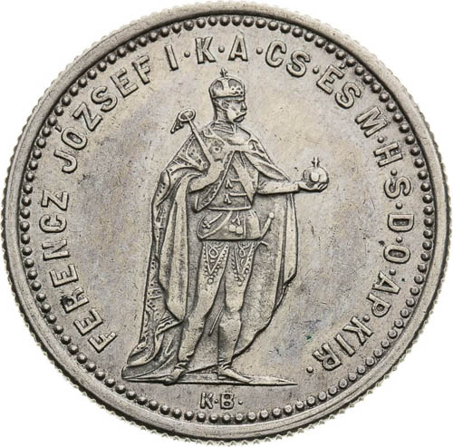 Silver Token 1892 - front