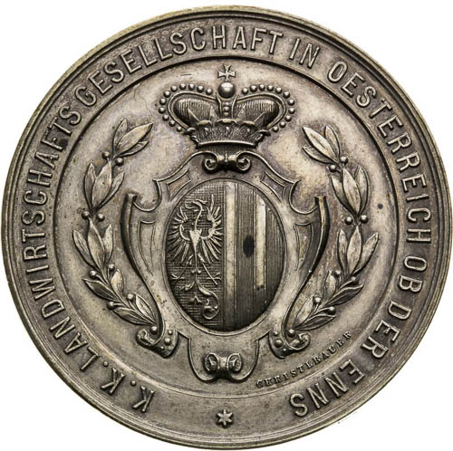 Silver Medal  - back