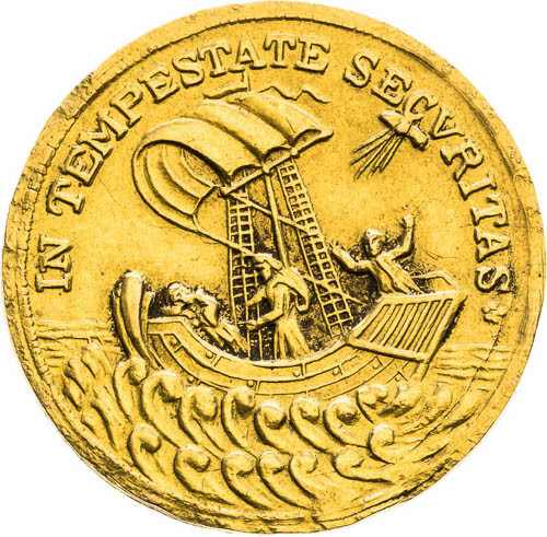 Gold Medal (Ducat) - back