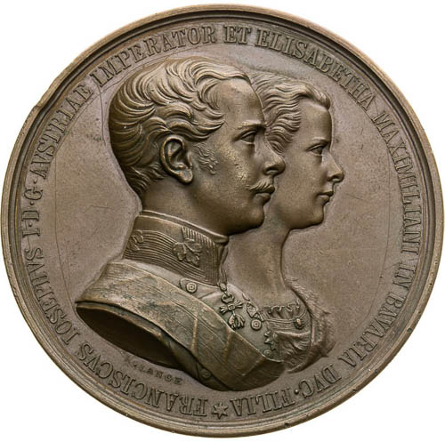 Medal 1854 - front