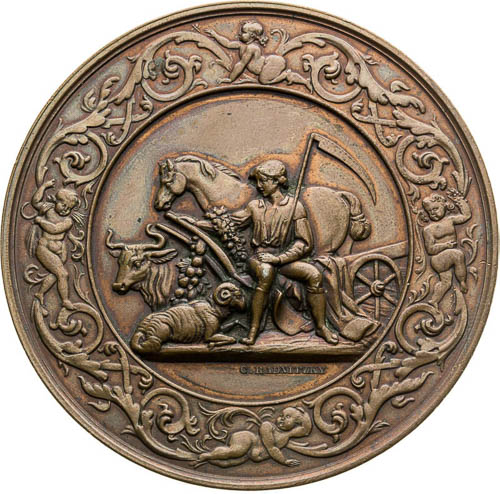 Medal 1857 - front