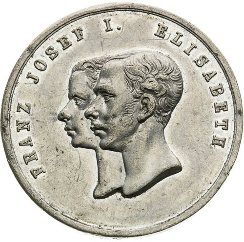 Medal 1858 - front