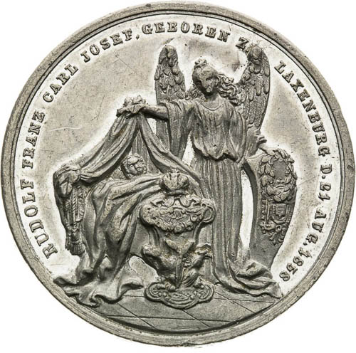 Medal 1858 - back