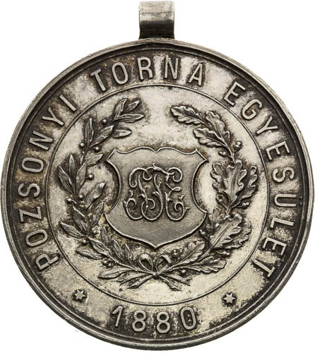 Silver Medal 1880/1899 - front